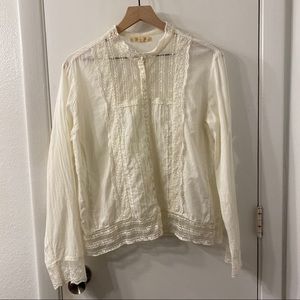 Vintage Victorian-Esque Lace Top